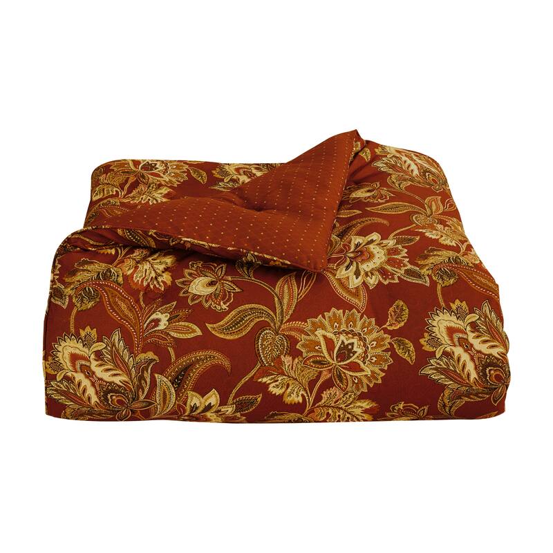 Royal Court Montecito Red Comforter Set