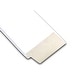 preview thumbnail 6 of 5, Beveled Wood Bathroom Wall Mirror - Corvino White Frame - Outer Size: 41 x 29 in