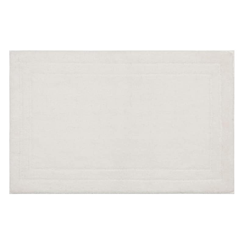 Mohawk Home Diplomat Machine Washable Bath Mat - 1' 5" x 2' - White Diplomat