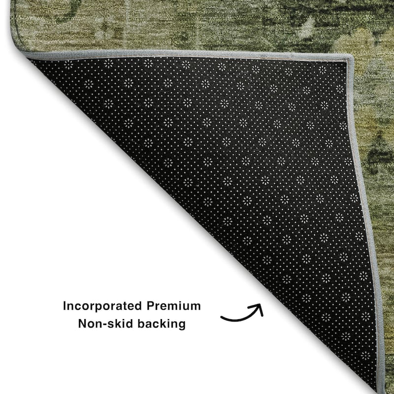 Premium Washable Super Soft Traditional Kashmir Mayfield Rug