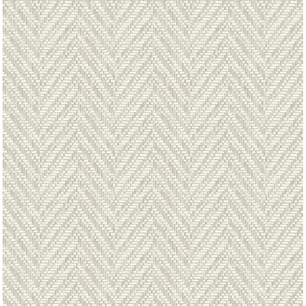A-Street Prints Linen Ziggity Wallpaper