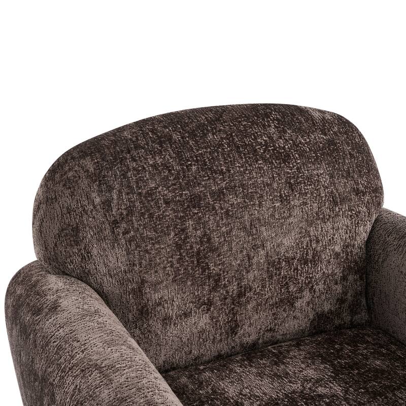 Christopher Knight Home - Rapallo Modern Upholstered Accent Chair with Plush Fabric Seat