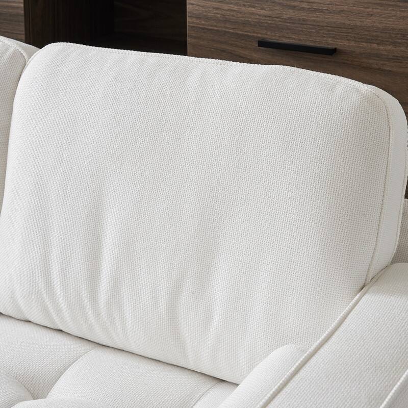 3-Seater Golden Tripod Legs Indoor Modular Sofa