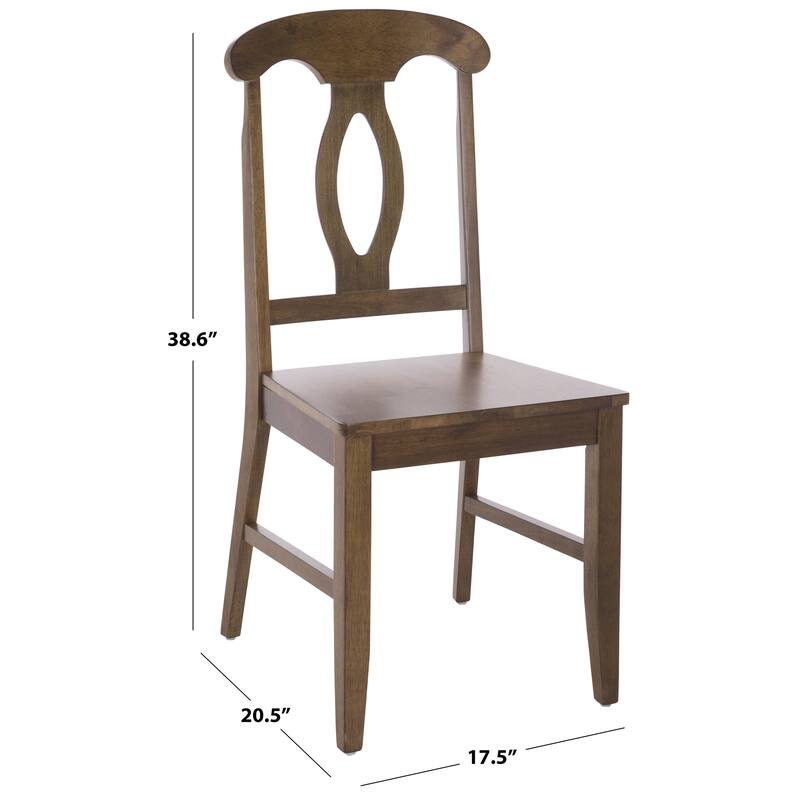 SAFAVIEH HOME Lieselotte Side Chair - 18"W x 21"D x 39"H