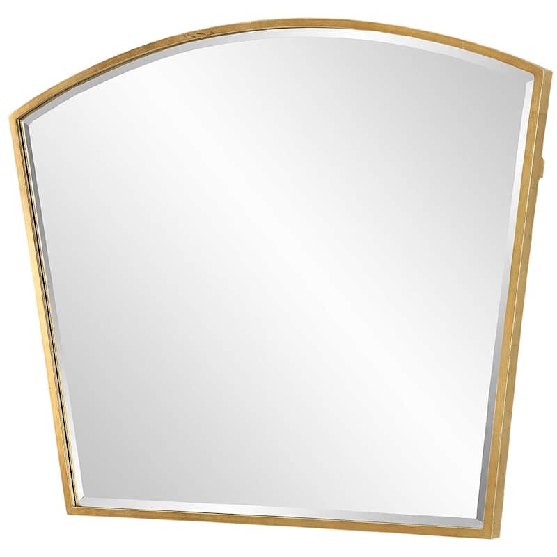 Arch Wall Mirror - 36" - Antique Gold