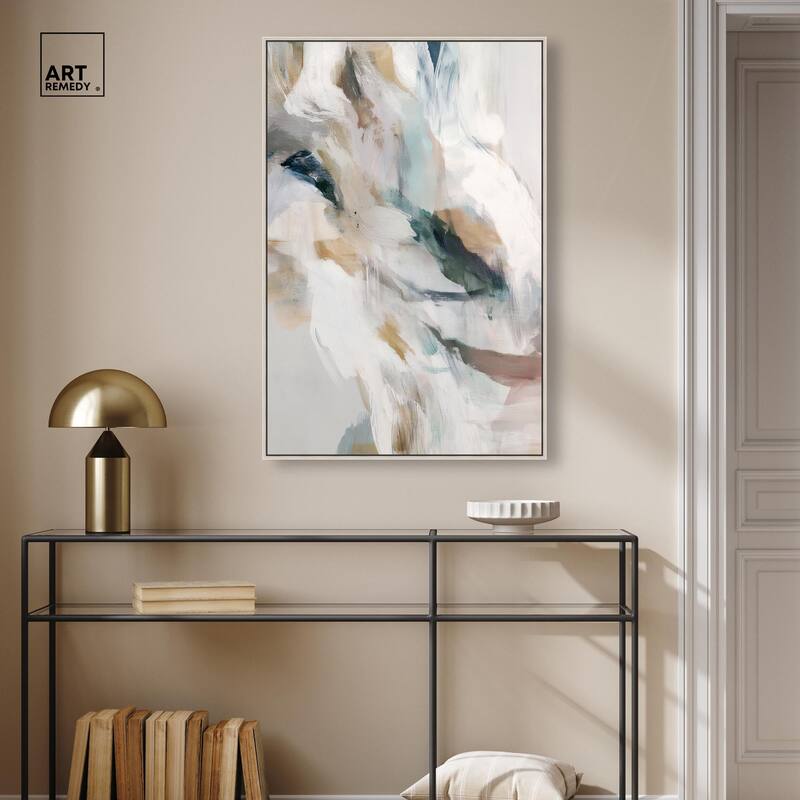 Whispering Colors II Canvas by Art Remedy