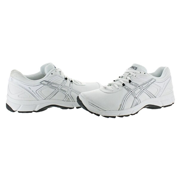 asics leather walking shoes