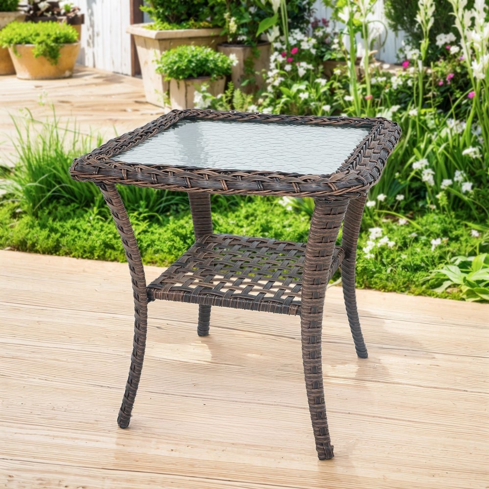 Brown Square Outdoor Coffee Tables - Bed Bath & Beyond