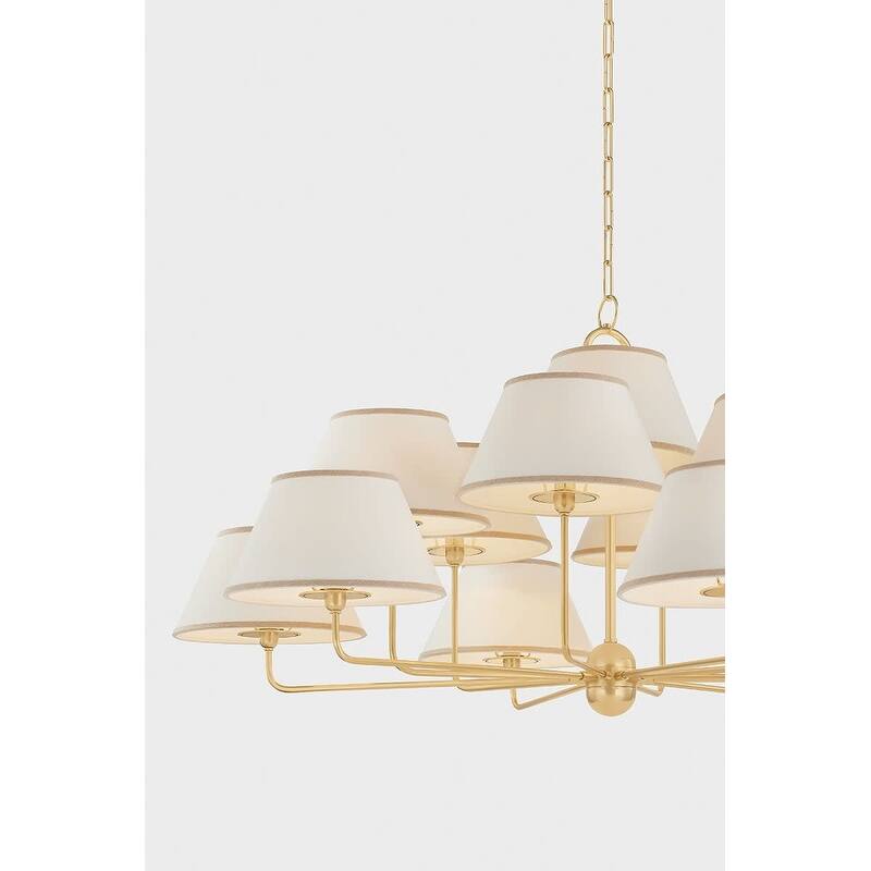Hudson Valley Lighting 7413 Durland 13 Light 55" Wide Chandelier with