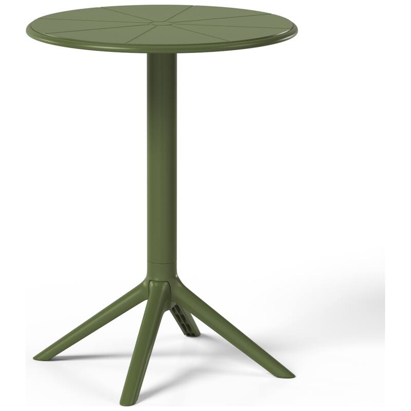 Frond and Form 23.5 Inch Outdoor Round Dining Table