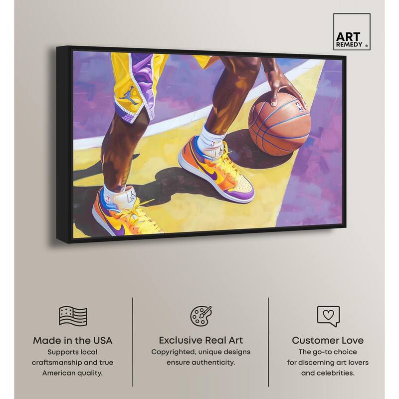 Legend Court Canvas by Art Remedy