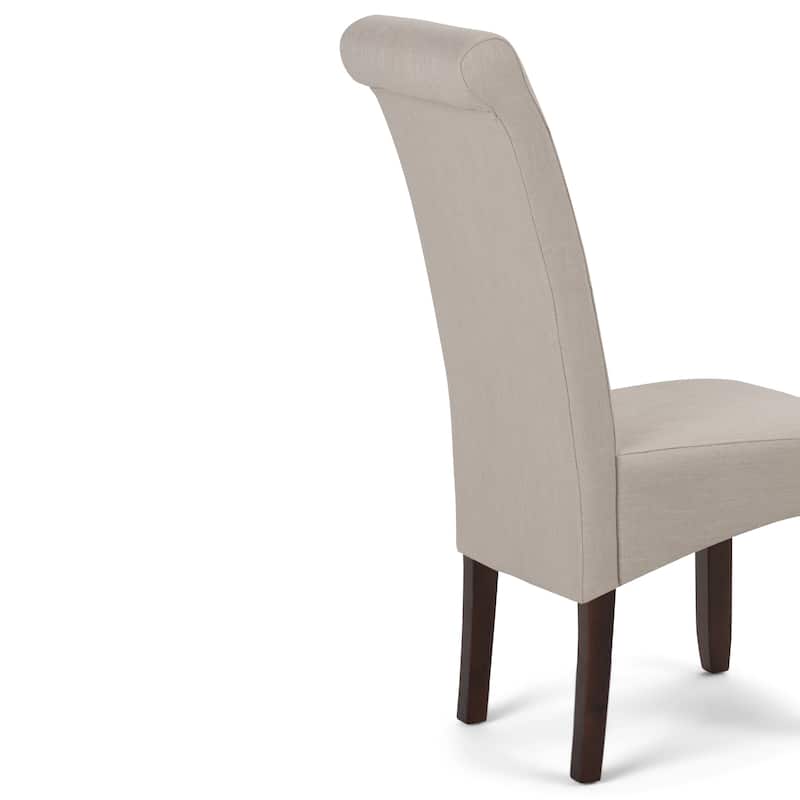 WYNDENHALL Essex Deluxe Tufted Parson Chair (Set of 2) - 18.9"w x 19.3"d x 42.1"h