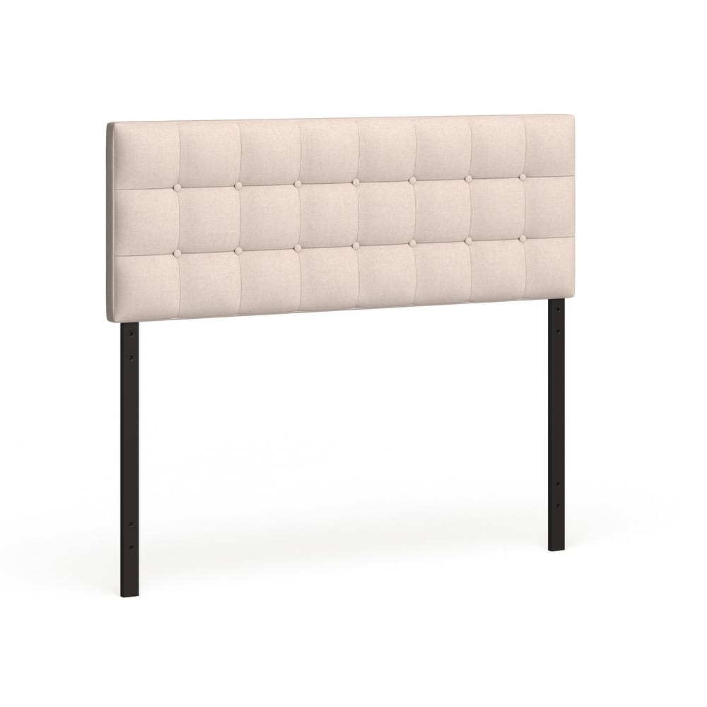 The Gray Barn Silver Lake Morton Button Tufted Queen Headboard