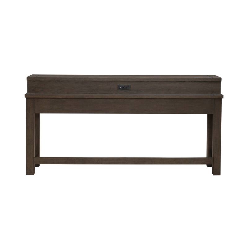 Liberty Furniture Cascade Falls Console Bar Table, Upholstered Console Stools