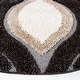 preview thumbnail 53 of 57, SAFAVIEH Florida Shag Bertille Geometric 1.2-inch Thick Rug