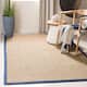 SAFAVIEH Natural Fiber Marina Basketweave Seagrass Rug