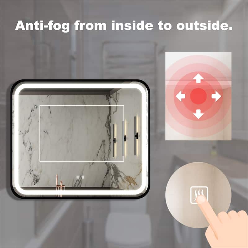 40X32 inch Bathroom Led Classy Vanity Mirror