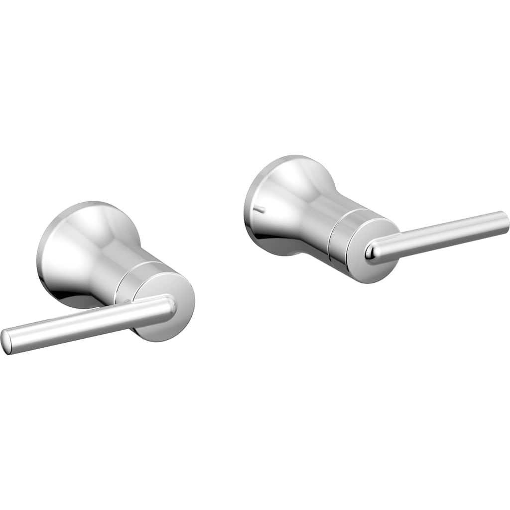 Delta H557 Trinsic Bathroom Faucet Wall Mounted Lever Handles - Champagne Bronze