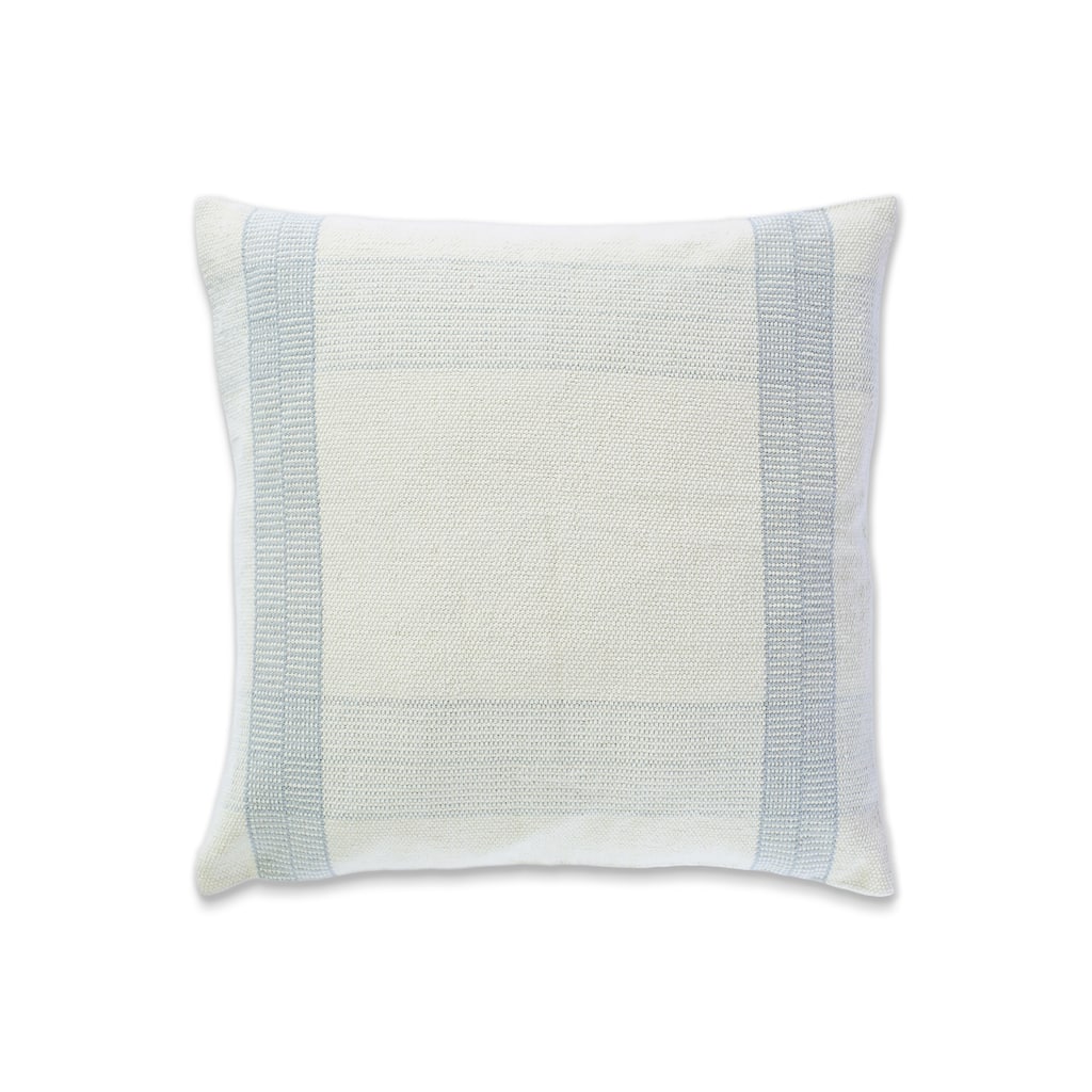 Southern Tide Villa Square Ivory/Grey Decorative Pillow