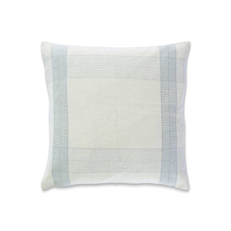 Southern Tide Villa Square Ivory/Grey Decorative Pillow - Standard