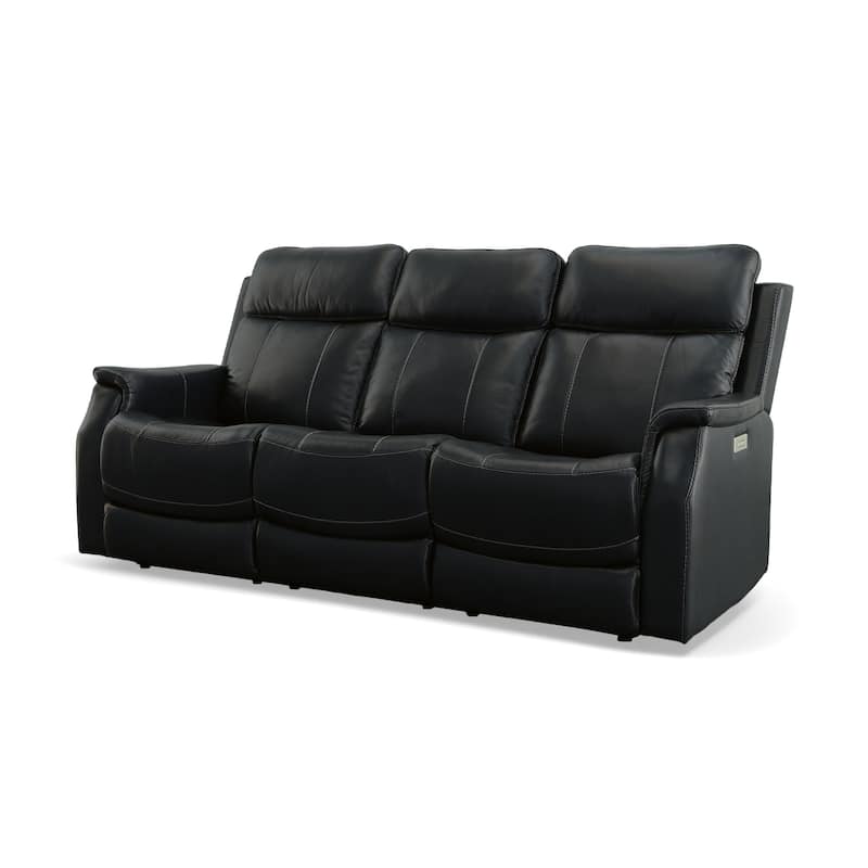 Easton Power Reclining Sofa with Power Headrests & Lumbar by Flexsteel