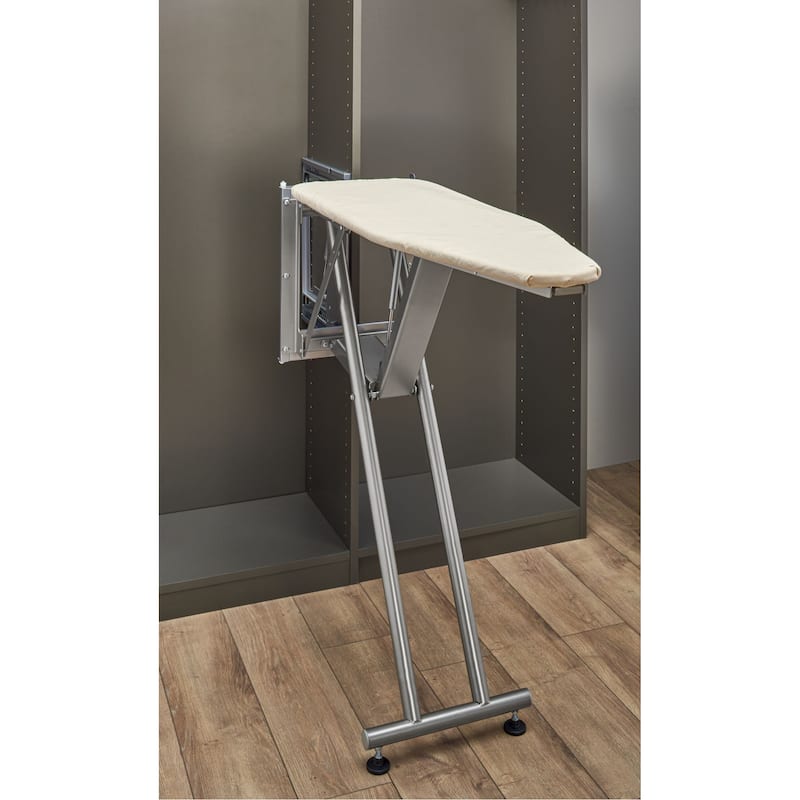 Rev-A-Shelf Sidelines Premiere Pop Up Ironing Board w/ Soft-close, CPUIBSL-14-SM - 54.32