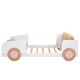 preview thumbnail 8 of 6, Full Size Car-Shaped Bed with Cushion and Footboard Storage