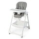 preview thumbnail 1 of 18, Convertible Infant Dining Chair with 5 Backrest and 3 Footrest Positions - 21.5" x 29" x 43.5" Grey