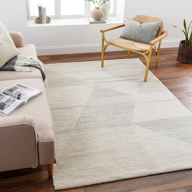 Dougherty Modern & Contemporary Area Rug - 7' 10" x 10' - Taupe