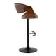 preview thumbnail 23 of 70, Carson Carrington Kanteborg Adjustable Bar Stool with Rounded T Footrest (Set of 2)