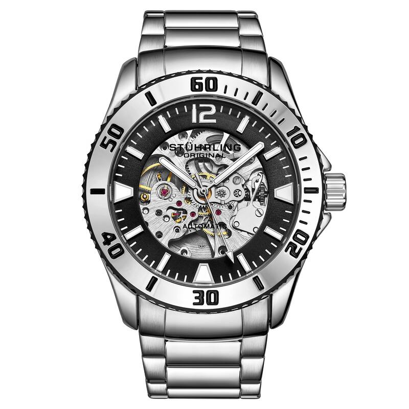 Essence 3963 Automatic Watch - Black