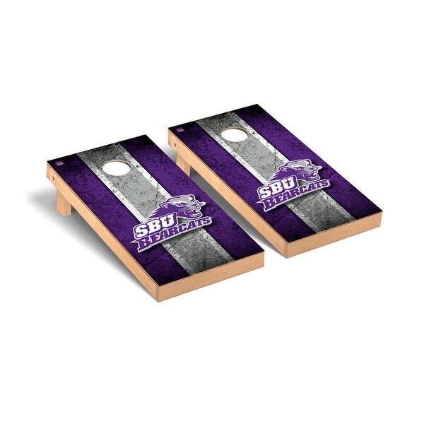 slide 2 of 5, Southwest Baptist University SBU Bearcats Vintage Cornhole Board Set
