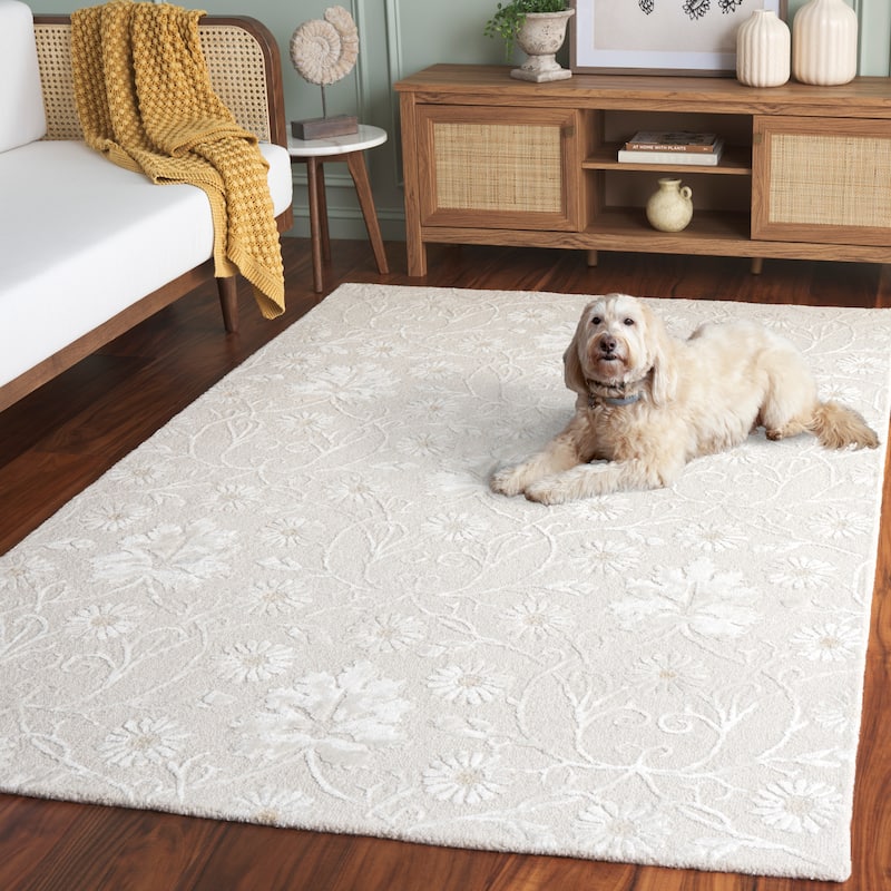 SAFAVIEH Handmade Glamour Hadwiga Wool Rug