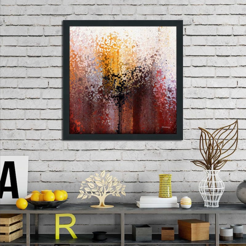 "Nahum 1 7 A Stronghold" by Mark Lawrence Print on Acrylic