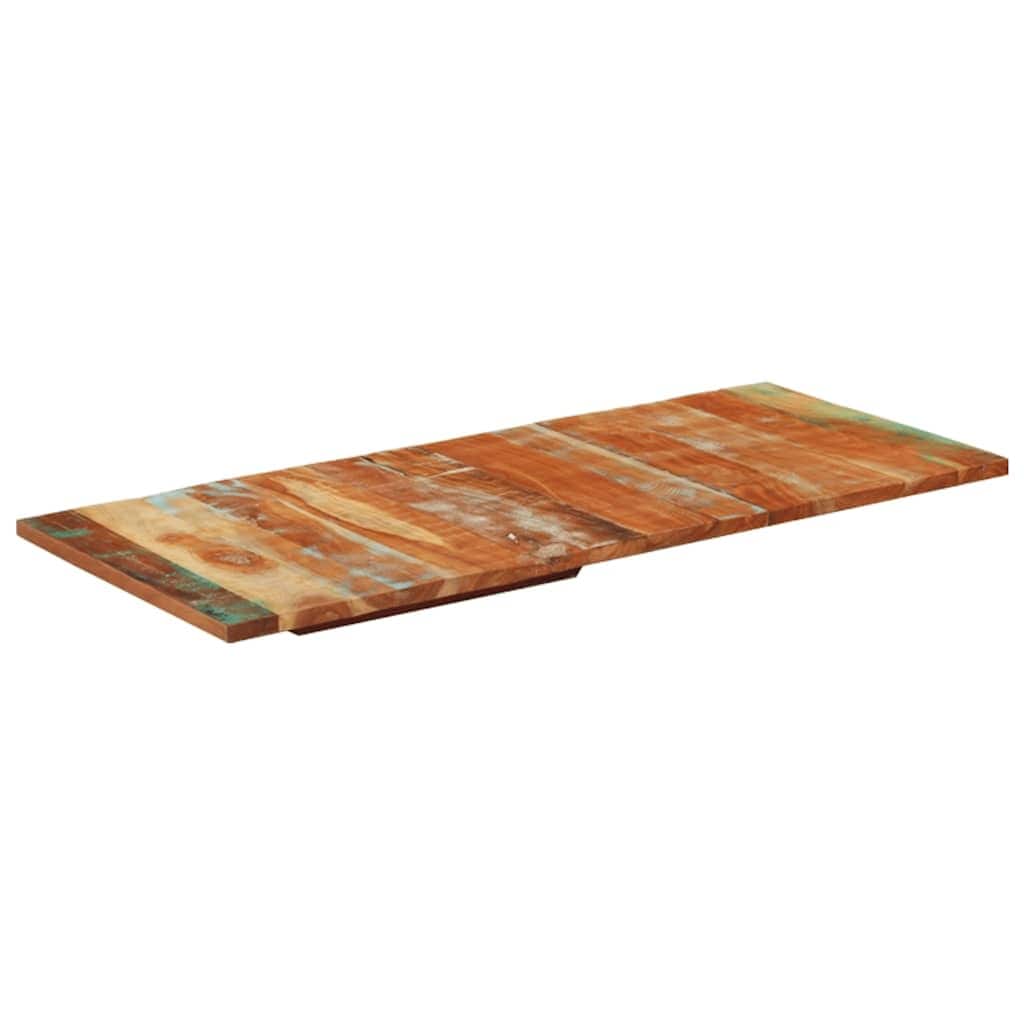 vidaXL Table Top Multicolor Solid reclaimed wood Standard