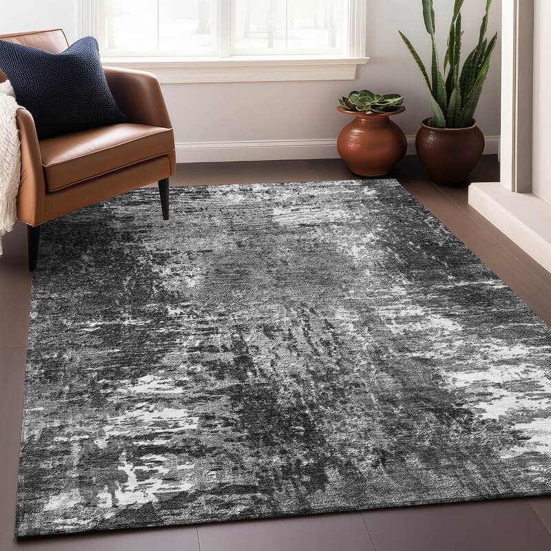 Premium Washable Super Soft Abstract Glam Mayfield Rug