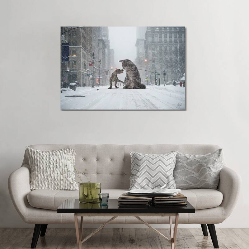 iCanvas "Flirting" by Kathrin Federer Canvas Print - 32x48x1.5