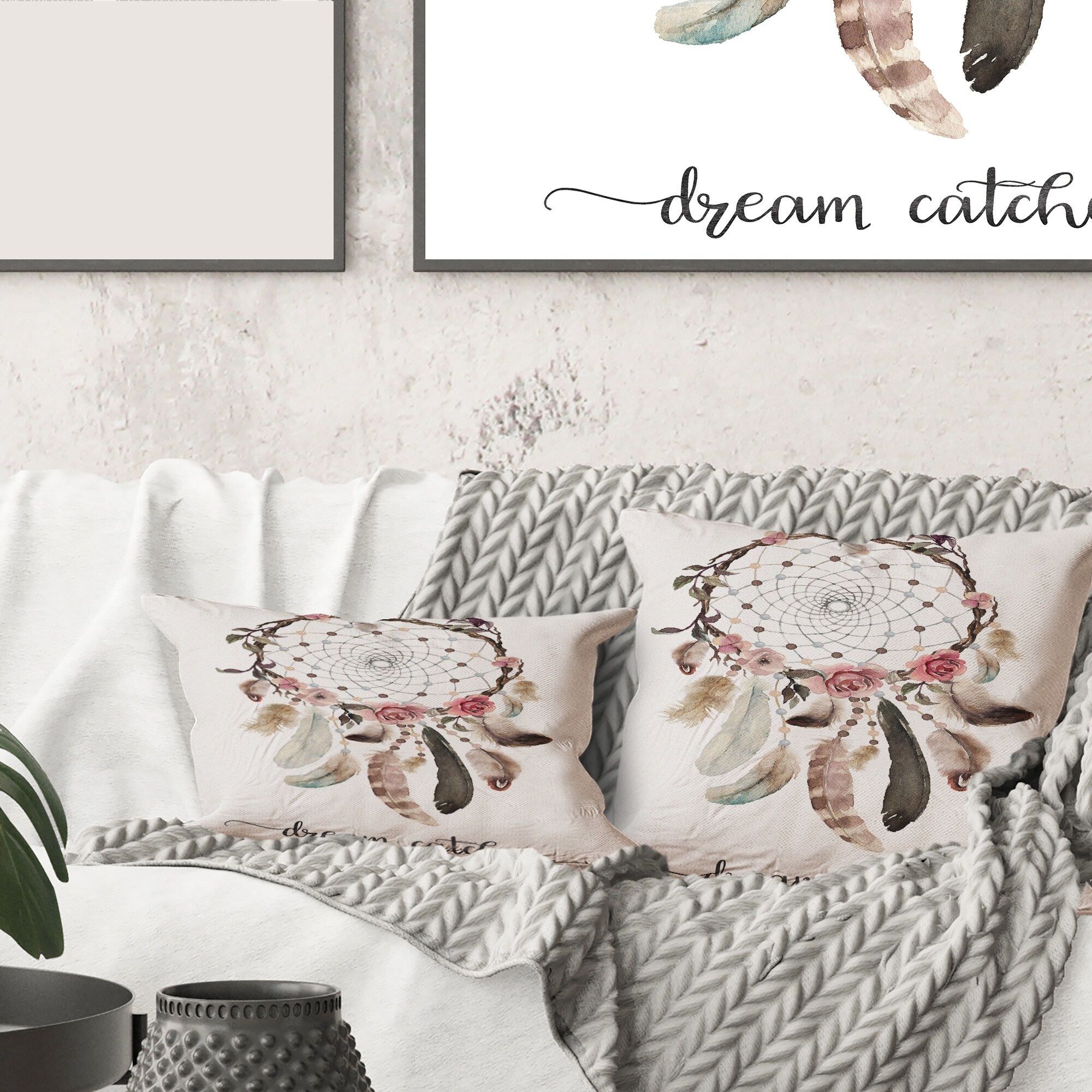 Dream catcher pillow sale