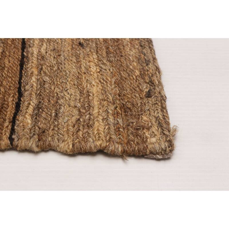 ECARPETGALLERY Flat-Weave Lahor Finest Tan Wool Tapestry Kilim - 10'2 x 13'8