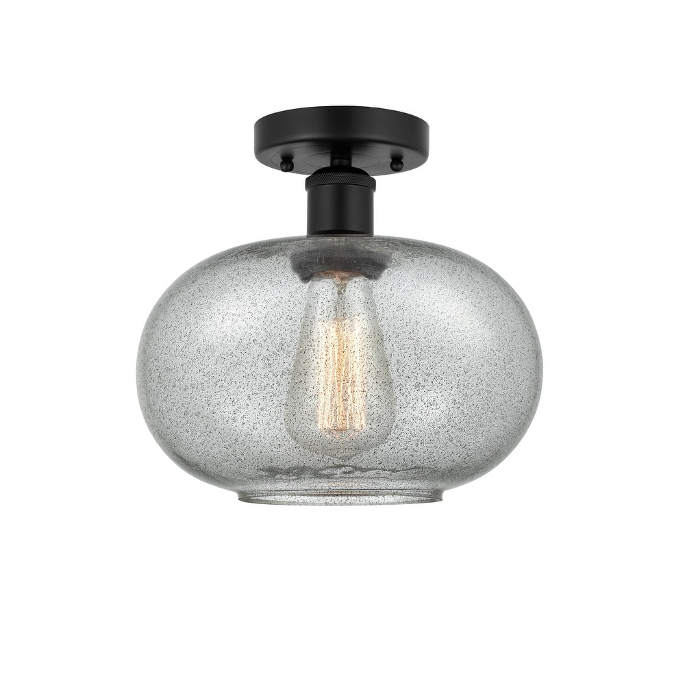 Innovations Lighting Edison Gorham - 1 Light 10" Semi-Flush Mount