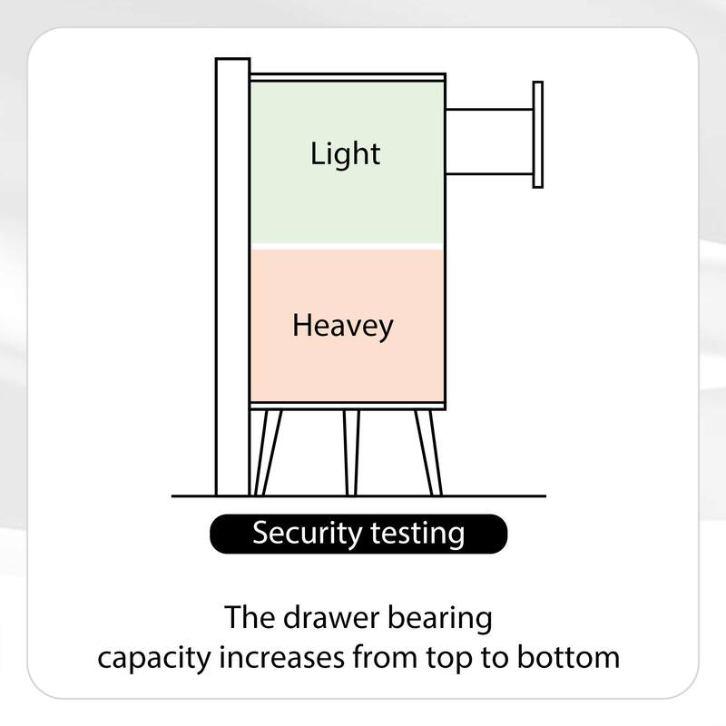 Modern 6 Drawer Dresser