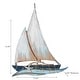 preview thumbnail 3 of 1, IH Casa Decor Polyresin Sail Boat Wall Decor