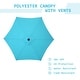 preview thumbnail 36 of 111, Autlaycil 7.5FT Patio Umbrella with Tilt and Crank