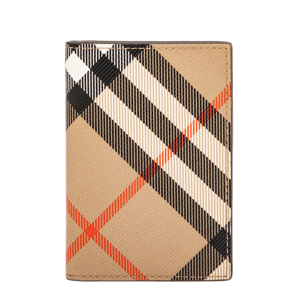 Burberry Men's Check Folding Cardcase