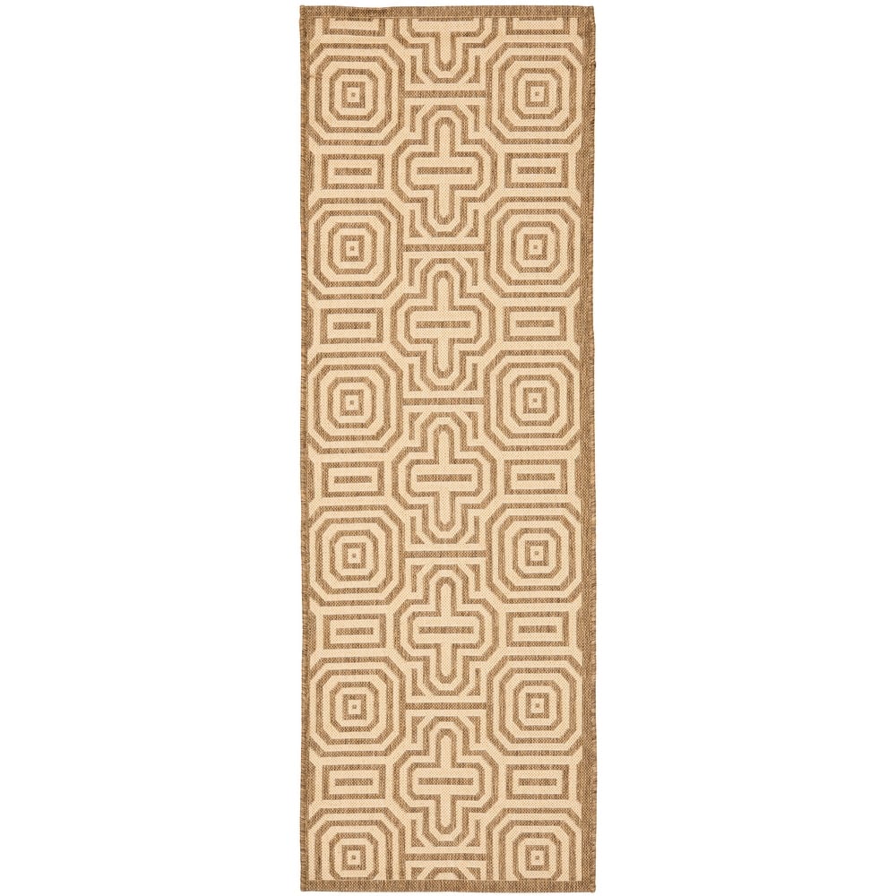 SAFAVIEH Courtyard Billye Indoor/ Outdoor Patio Backyard Rug