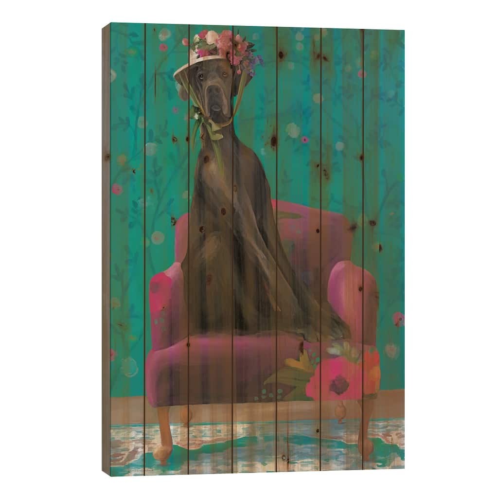 Ado Annie Print On Wood by Kamdon Kreations - Multi-Color