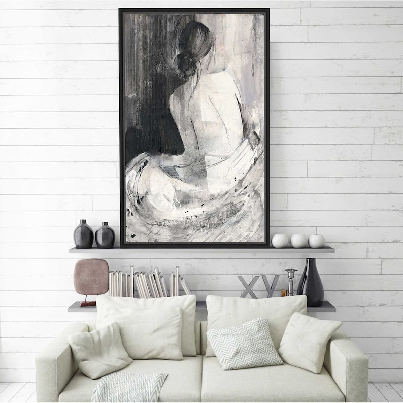 "Evening I" Print on Floating Canvas