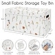 preview thumbnail 6 of 4, Sweet Jojo Designs Boho Floral Garden Flower Girl Kids Fabric Toy Bin Storage- Watercolor Bohemian Farmhouse Vintage Shabby Chic