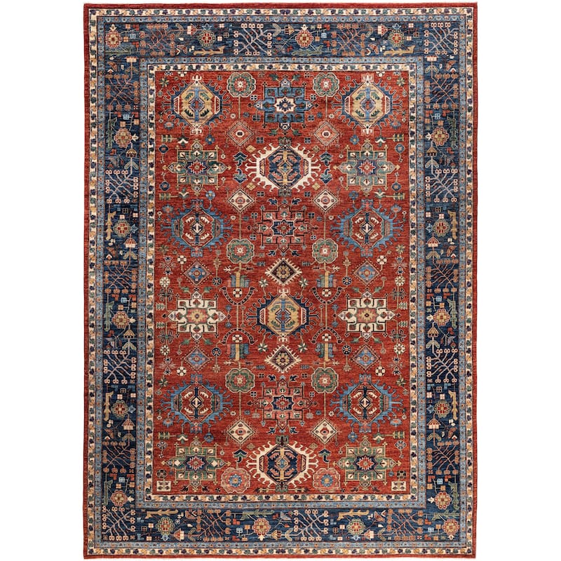 Serapi One-of-a-Kind Hand-Knotted Area Rug - Red - 10' 1" x 14' 2"