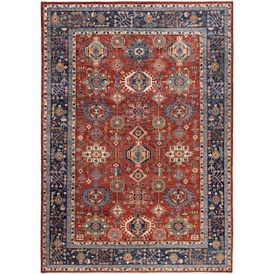 Serapi One-of-a-Kind Hand-Knotted Area Rug - Red - 10' 1" x 14' 2"